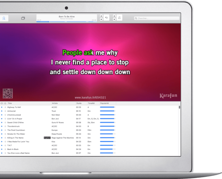 video player with lyric for mac